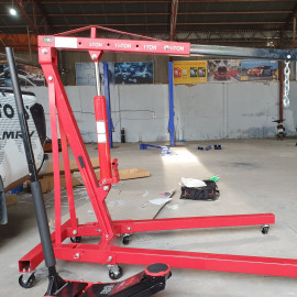 Cẩu móc động cơ 2 tấn FORZA (2 ty bơm) Cẩu móc động cơ 2 tấn FORZA (2 ty bơm)